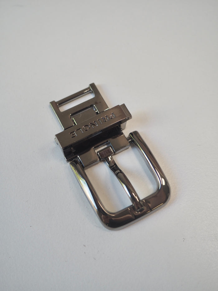Branded Gunmetal Belt Buckle 54mm