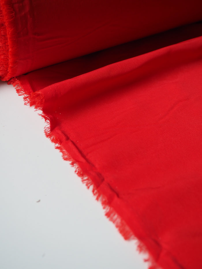 Bright Red Lightweight Moiré