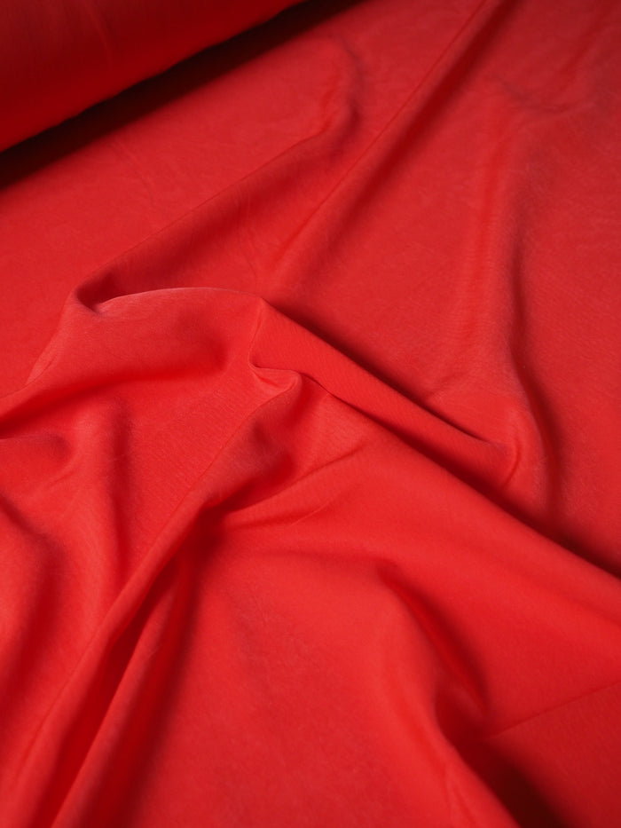 Bright Red Lightweight Moiré