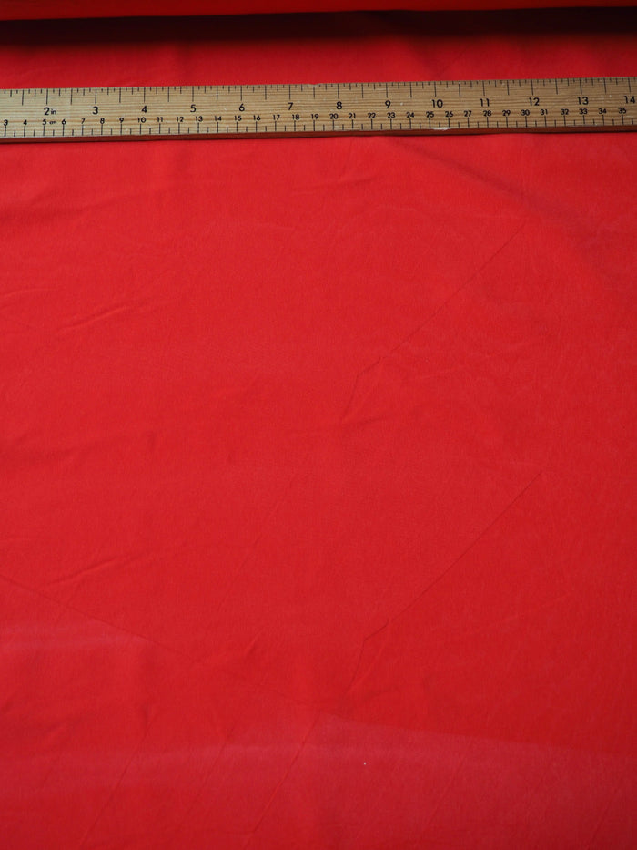 Bright Red Lightweight Moiré