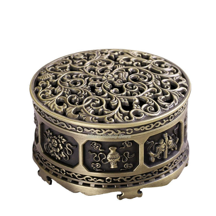 Burner: Bronze Censer Burner for Herbs, Incense and Resins. (Free Shipping).