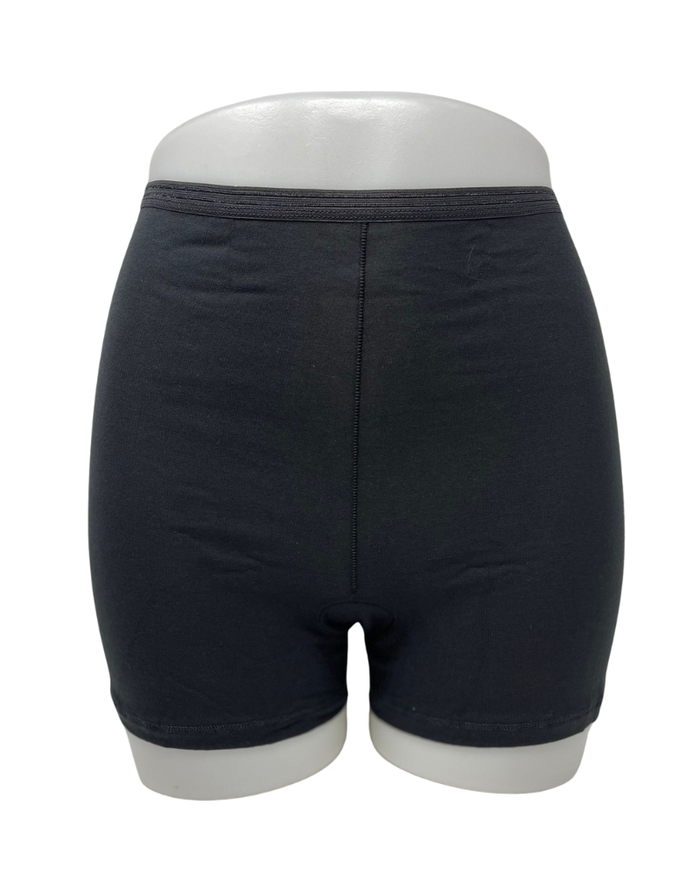 Calida Black Comfort Cotton Boyshort Pants Short Leg Myselflingerie.com