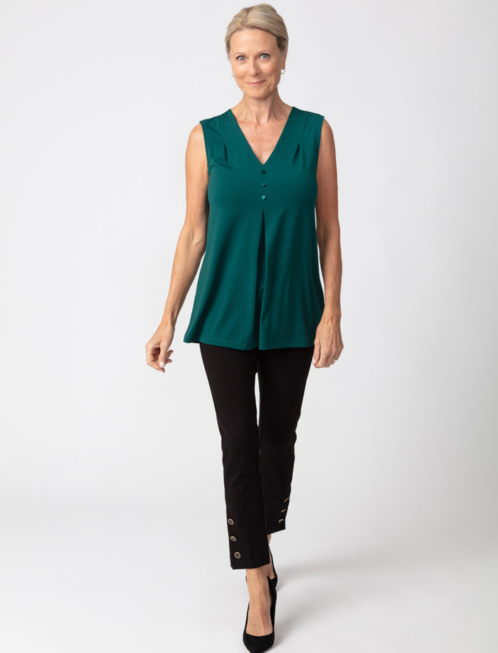 Camisole unie à col en V