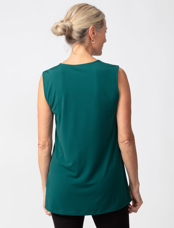 Camisole unie à col en V