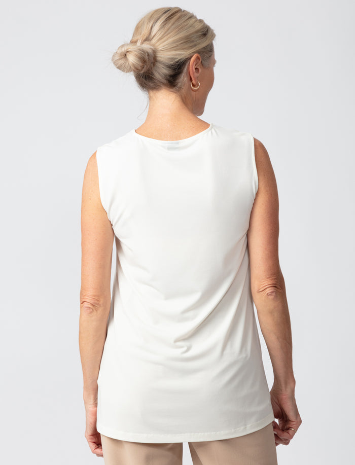 Camisole unie à col en V