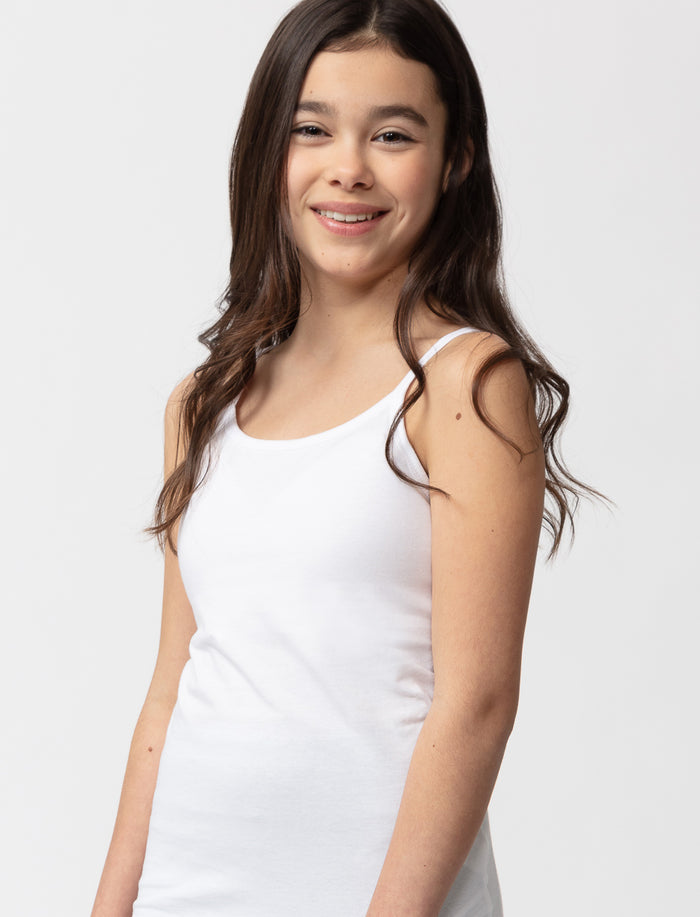 Camisole unie en coton bio