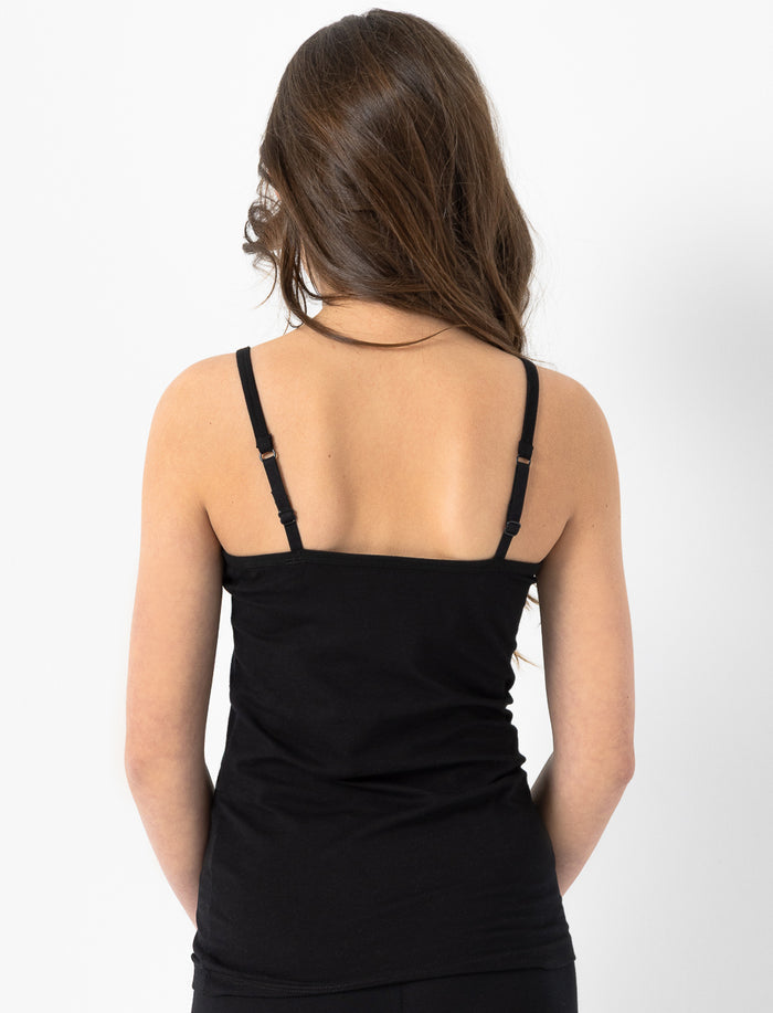 Camisole unie en coton bio