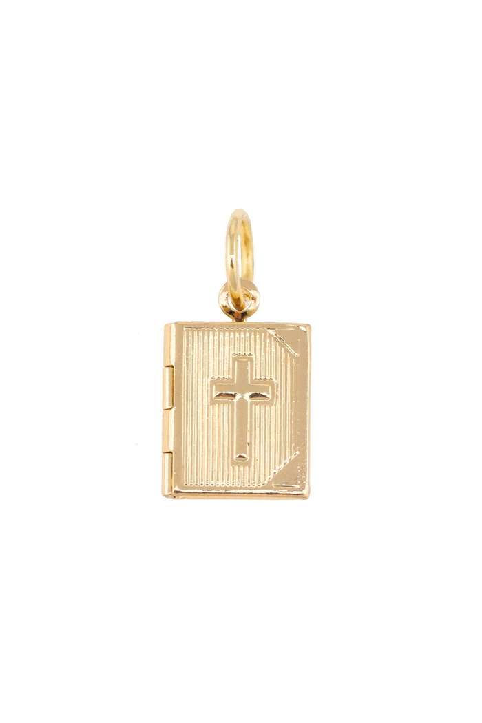 Canvas Style Charms - Holy Bible Locket