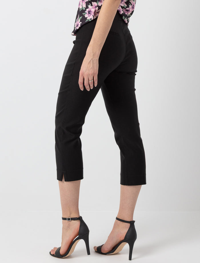 Capri jambes droites à enfiler