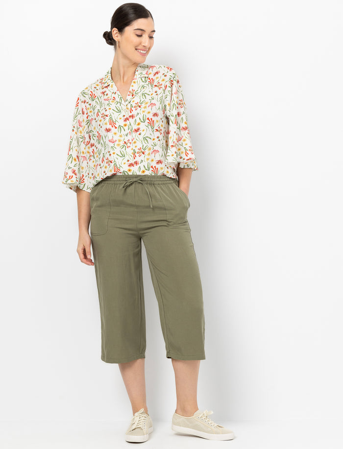 Capri taille élastique à cordon