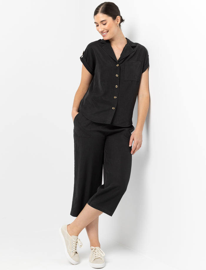 Capri taille élastique à cordon