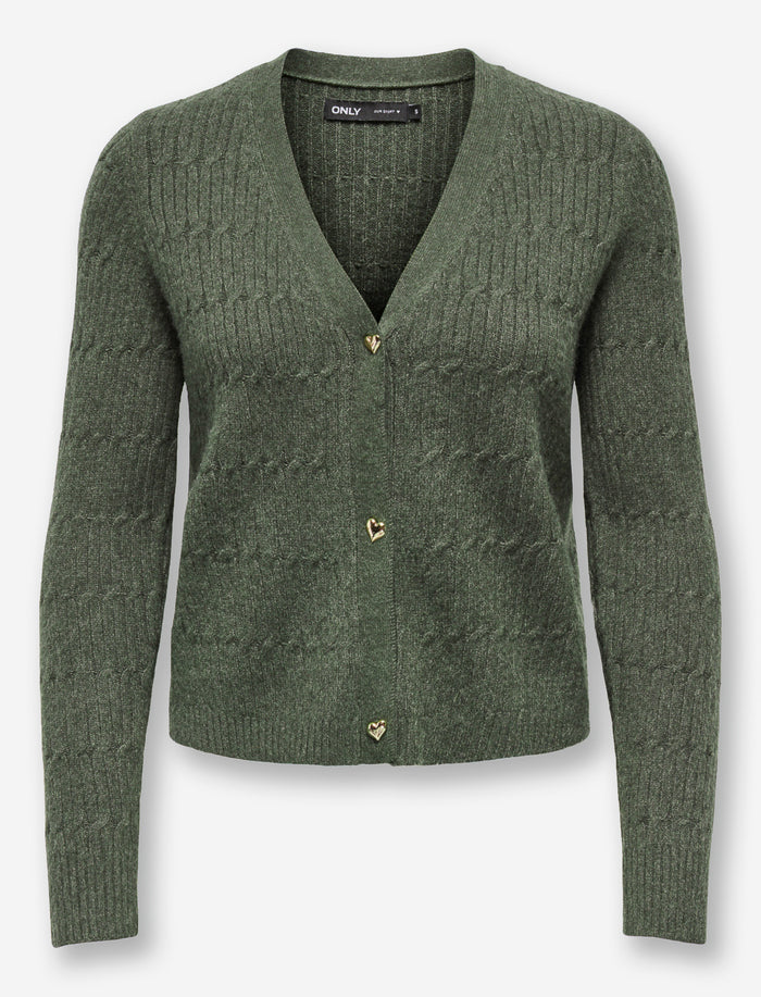 Cardigan ajusté en tricot