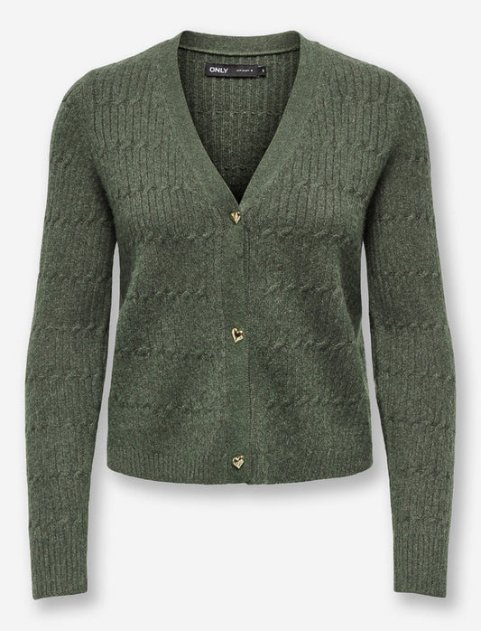 Cardigan ajusté en tricot
