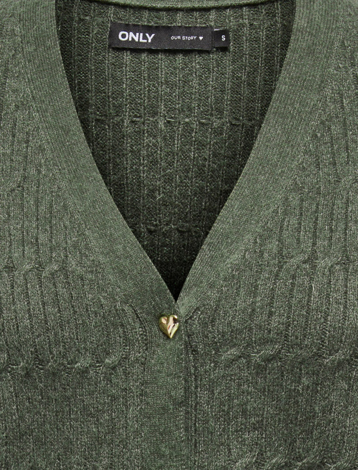 Cardigan ajusté en tricot