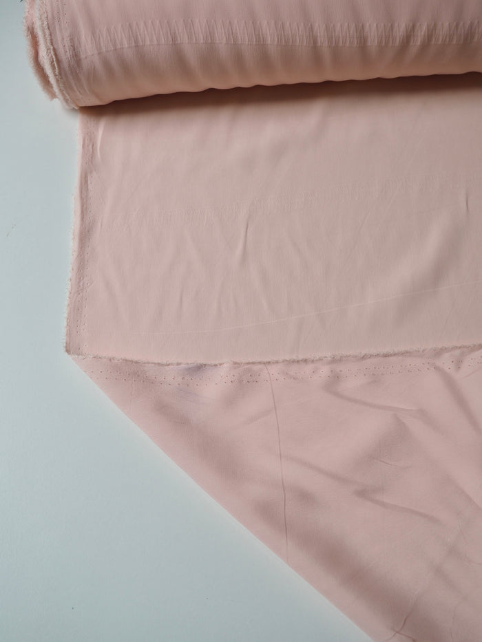 Carnation Silk/Acetate Crepe de Chine