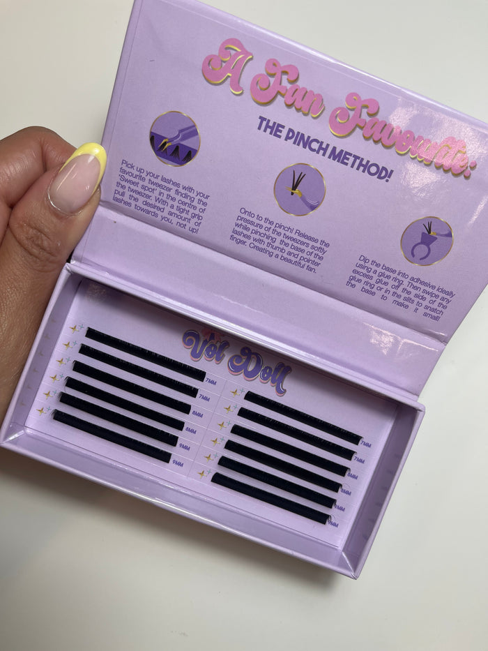 Cashmere Volume Lash Trays (MIXED TRAYS)