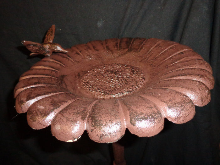 Cast Iron Bird Feeder - Hummingbird Bath-Jantiques LLC.
