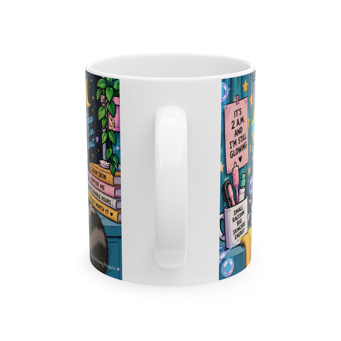 My Night Routine Is a Full-Time Job ceramic mug by Reiland Beauty, image 2