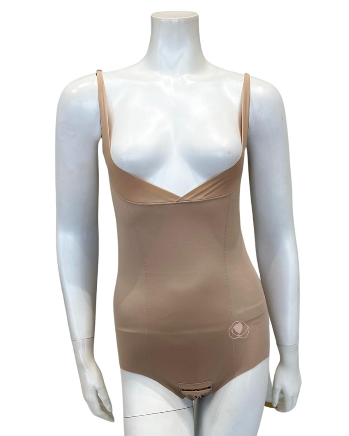 Chantelle  Nude Sand Basic Shaping Open Bust Bodysuit