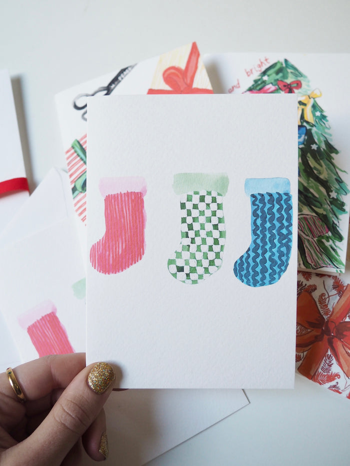 Charity Sewing Christmas Cards