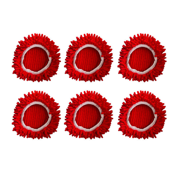 Red Mop Cover / 6 PCS