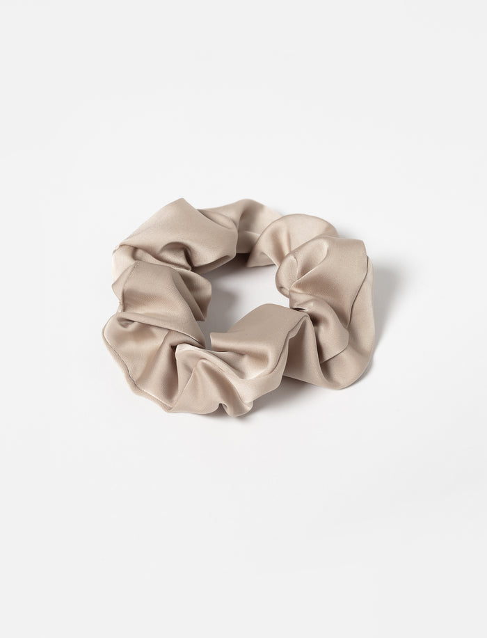 Chouchou uni satiné