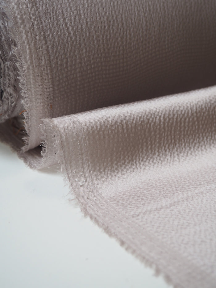 Clay Hammered Silk Satin