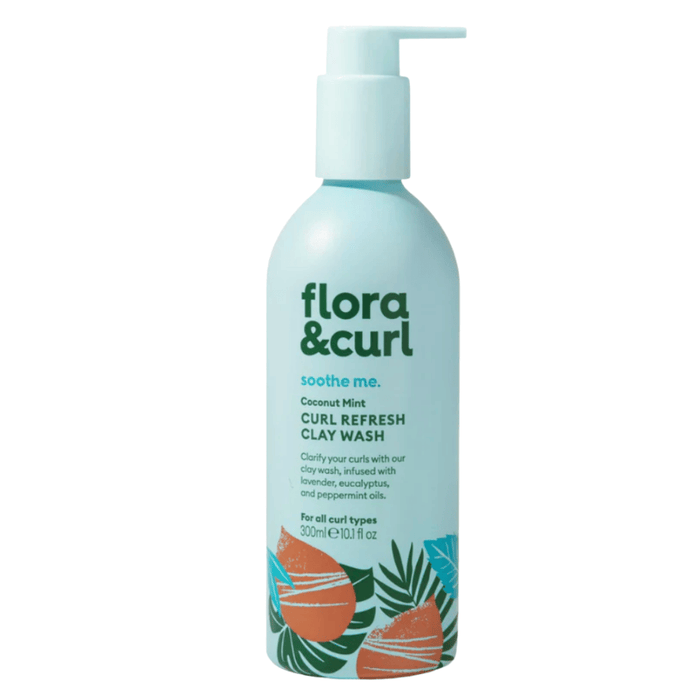 Coconut Mint Curl Refresh Clay Wash
