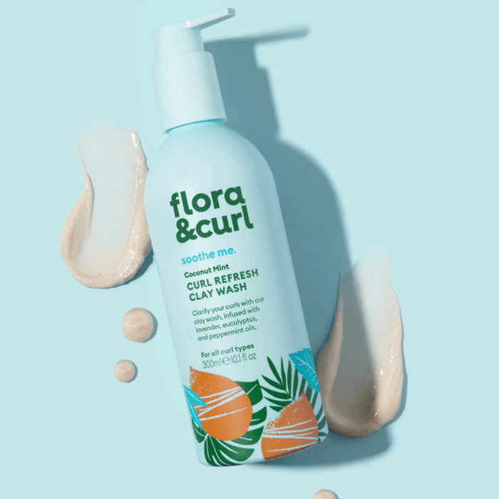 Coconut Mint Curl Refresh Clay Wash