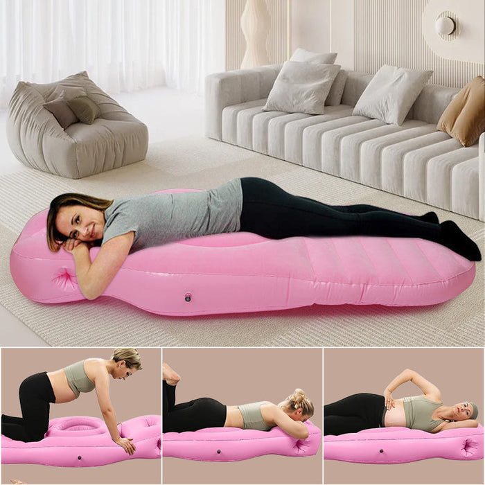 Comfortable Pregnancy Pillow for Side and Prone Sleeping