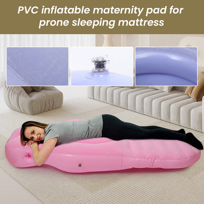 Comfortable Pregnancy Pillow for Side and Prone Sleeping