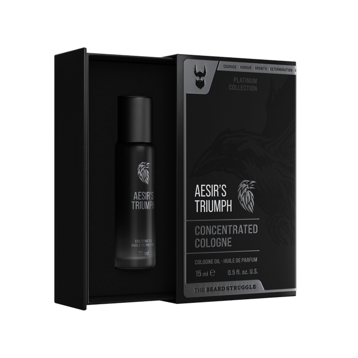 Concentrated Cologne Oil in Aesir's Triumph scent. The Beard Struggle