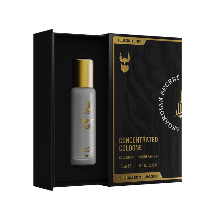 Concentrated Cologne Oil in Asgardian Secret scent. The Beard Struggle