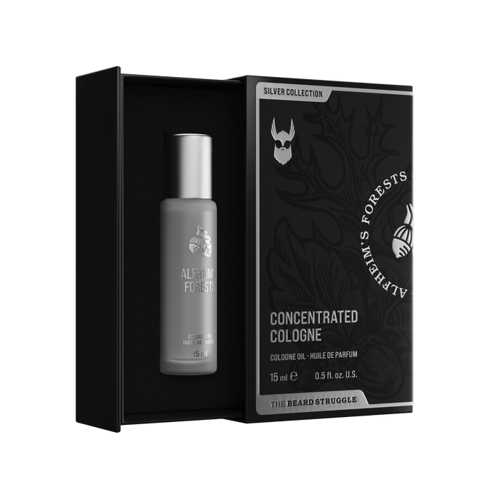 Concentrated Cologne Oil in Alfheim's Forests scent. The Beard Struggle