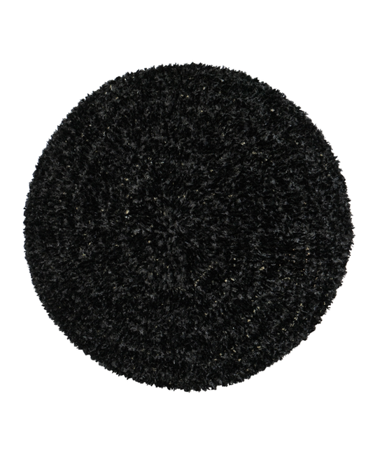 Lizi Headwear CONMBL Solid Black Medium Unlined Chenille myselflingerie.com