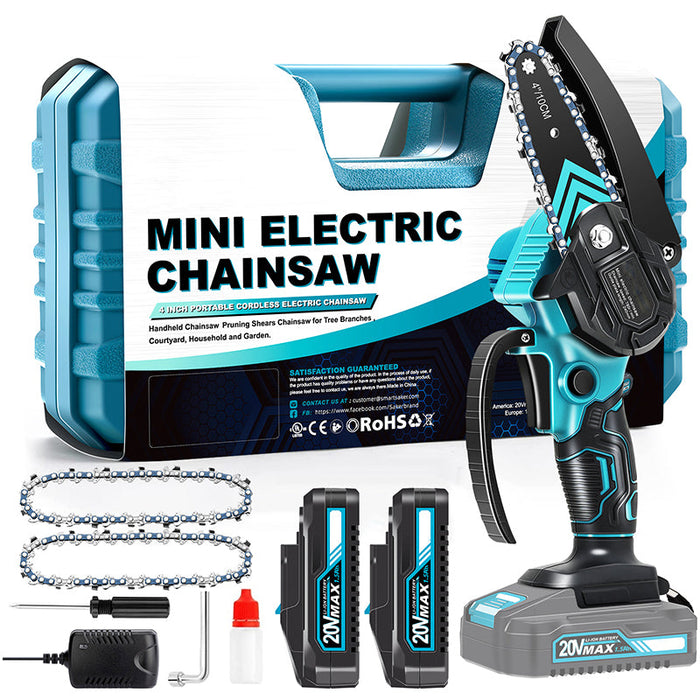 4-inch dual battery + two chains