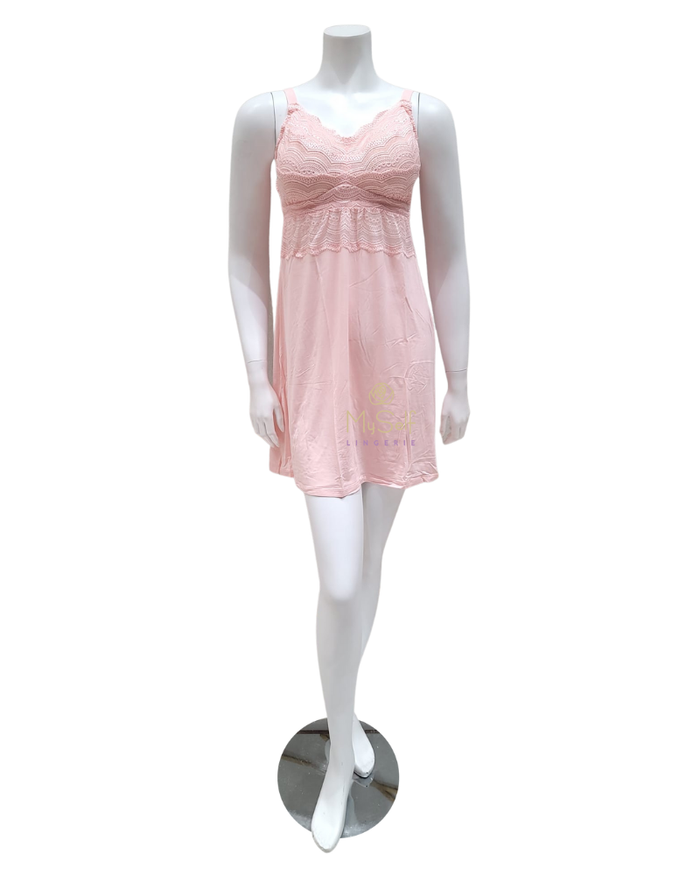 Cosabella CEYSW2602 Fiore Ceylon Curvy Modal Chemise myselflingerie.com