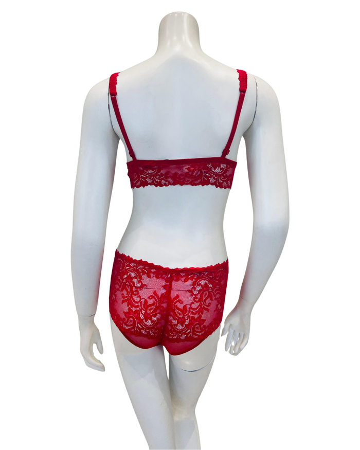 Cosabella CARME1320 + 0770 Velluto Carmela Bralette & Panty Set Myselflingerie.com