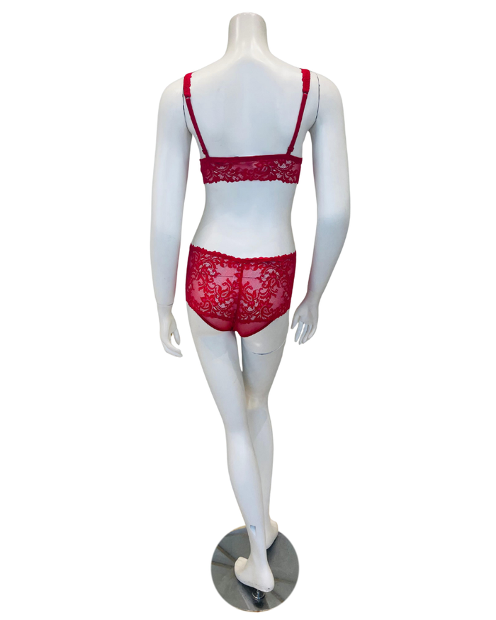 Cosabella CARME1320 + 0770 Velluto Carmela Bralette & Panty Set Myselflingerie.com