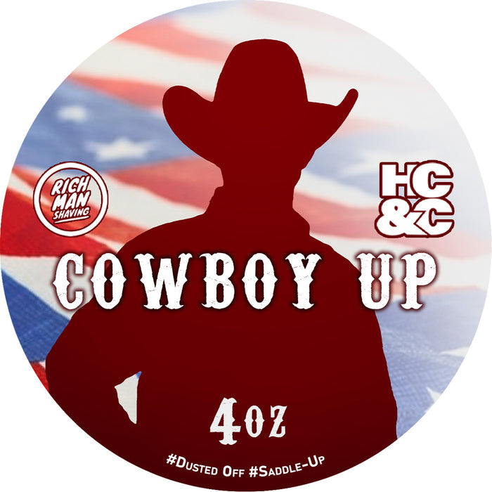 Cowboy Up – Inspired by Ombré Leather | Shave Soap