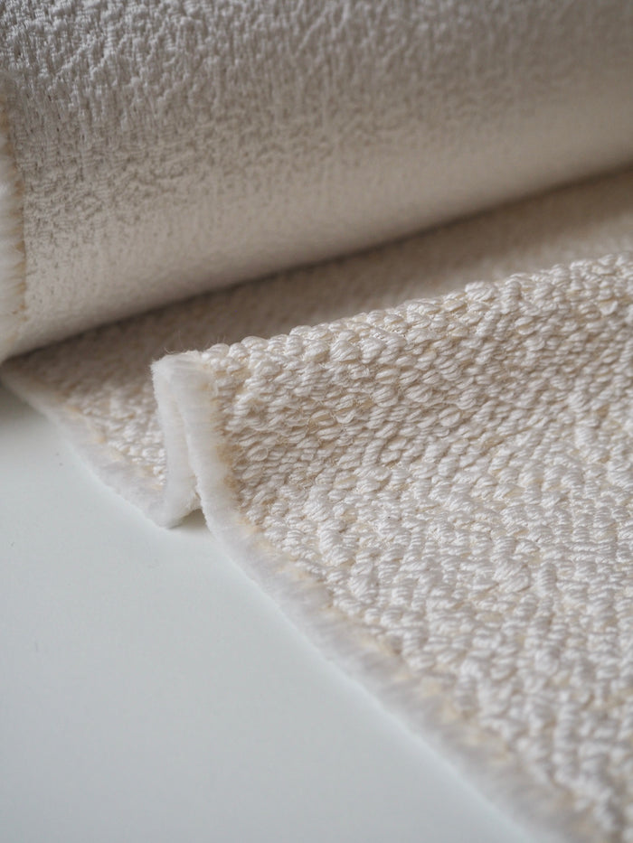Cream + Ivory Textured Jacquard