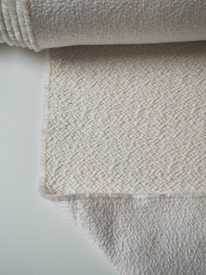 Cream + Ivory Textured Jacquard