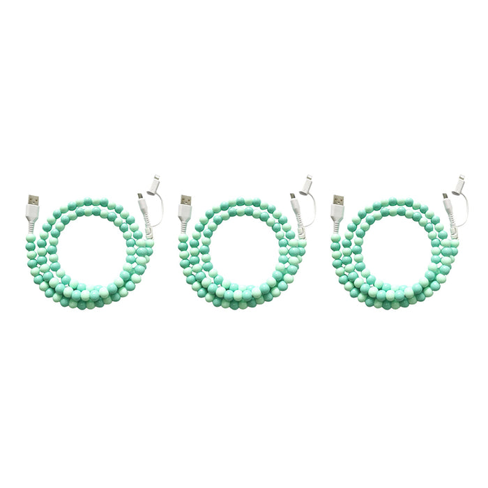 Light Green + Green / 3 PCS