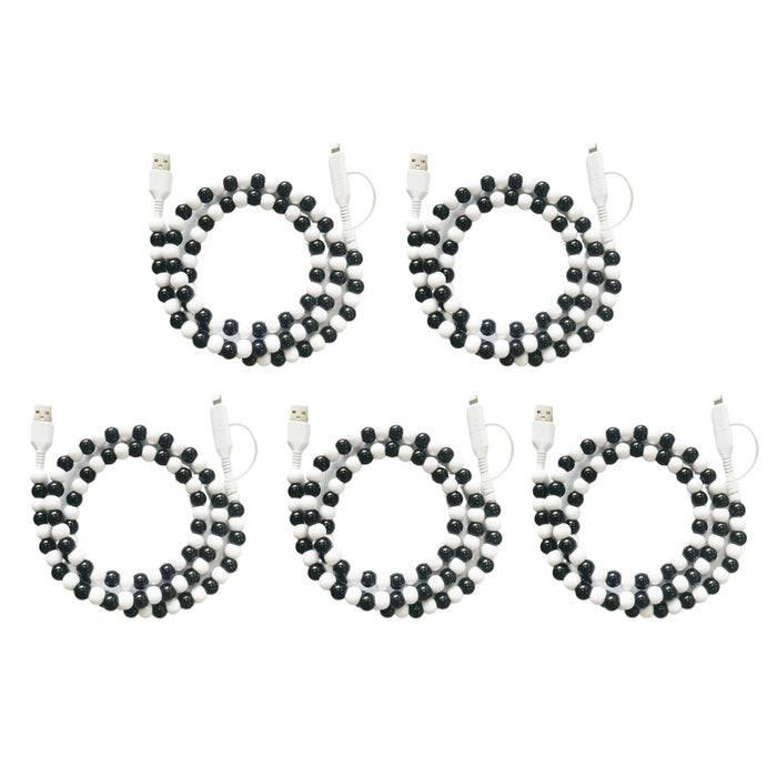 Black + White / 5 PCS