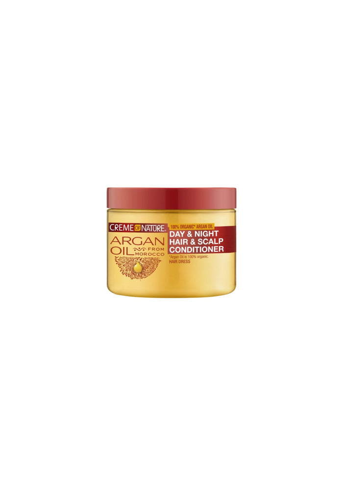 Creme of Nature Argan Oil Day & Night Hairdress 135 g – Voedende Haarcrème voor Dag en Nacht