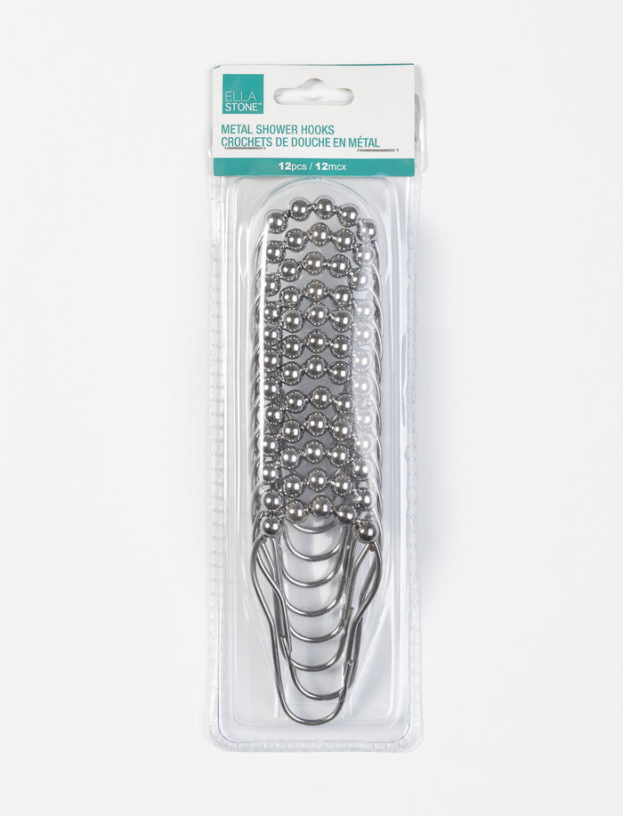 Crochets pour rideau de douche