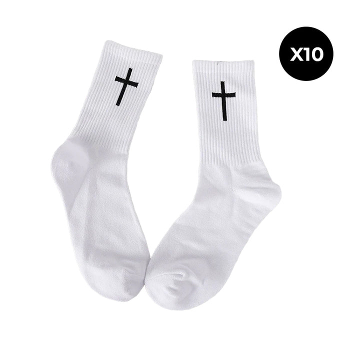 White Cross (10 pairs)