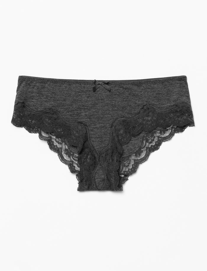 Culotte bikini à dentelle