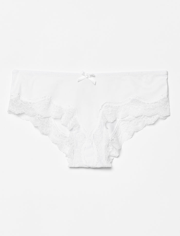 Culotte bikini à dentelle