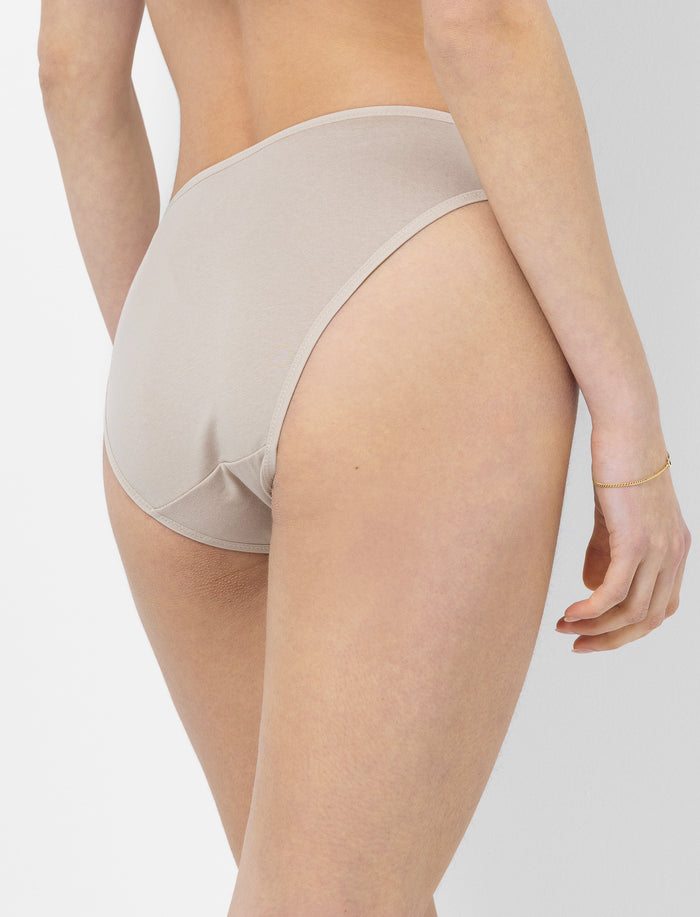 Culotte bikini unie pour femme